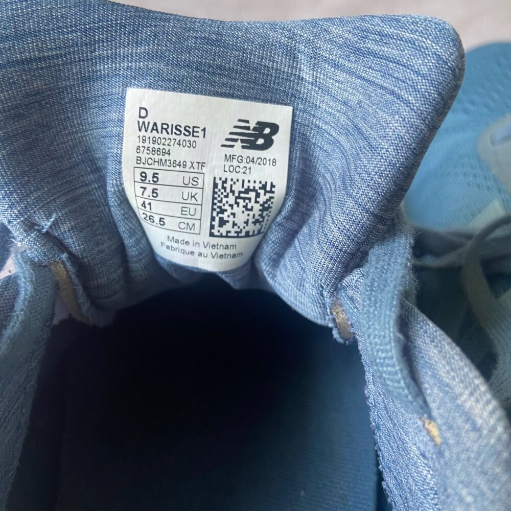 EUC New Balance Fresh Foam Arishi v3 Running Shoes Smoke Blue | Women’s Sz 9.5 - Picture 8 of 8